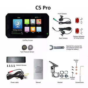 aoocci-c5-best-motorcycle-camera-c5-pro-package