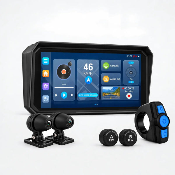 U6/U7 Motorcycle GPS: Android 15.0, 6